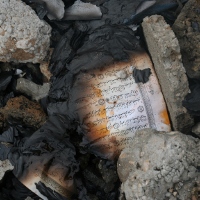 Burned Quran Pages - Flickr - Al Jazeera English